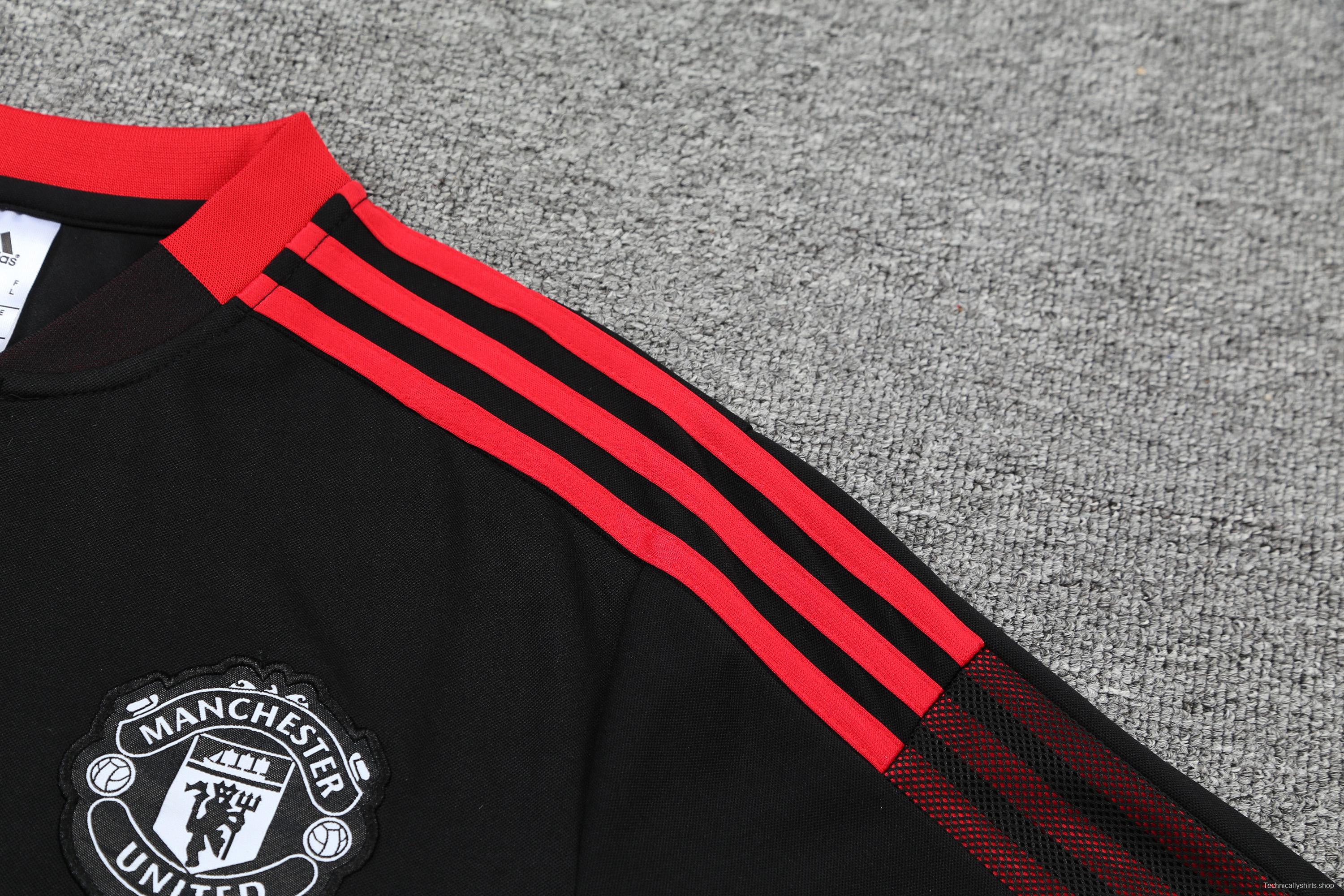 Manchester United POLO kit Black and red stripes(not supported to be sold separately)