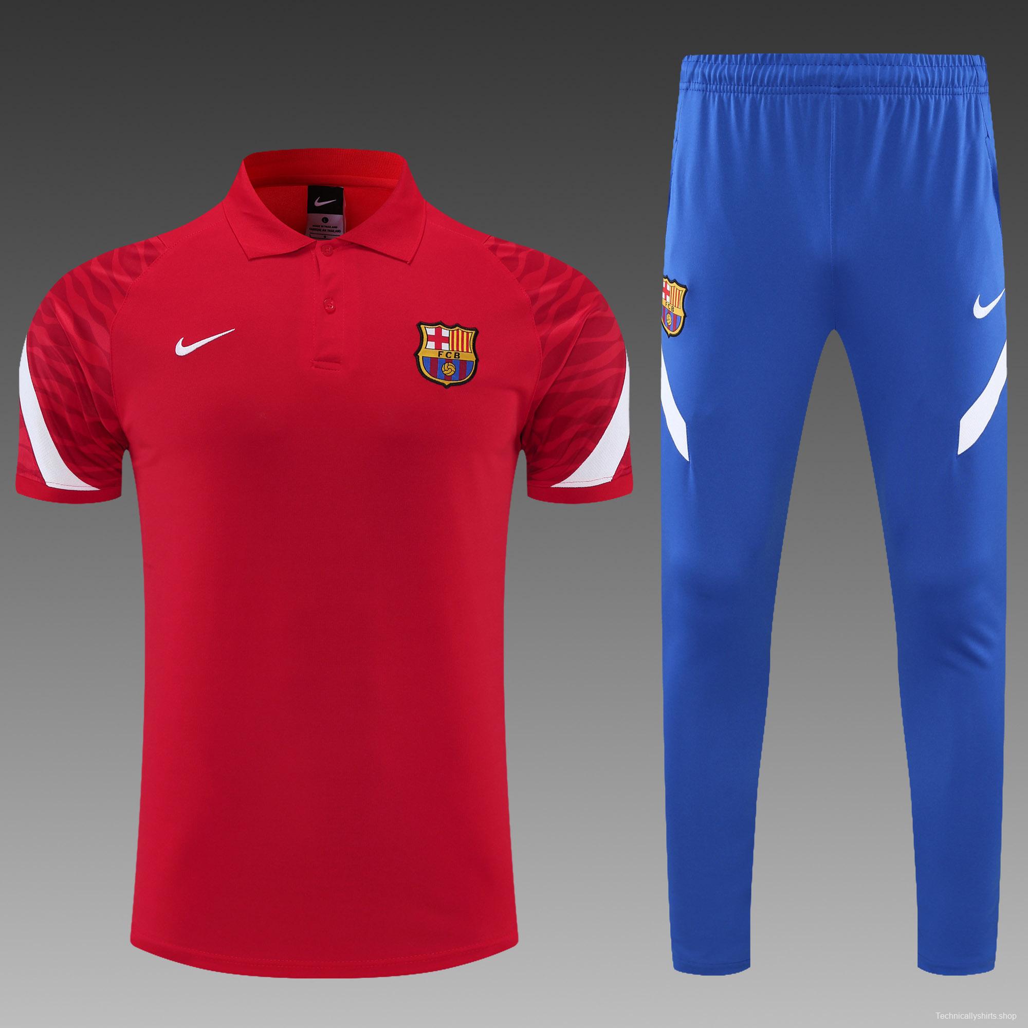 Barcelona POLO kit red blue (not supported to be sold separately)