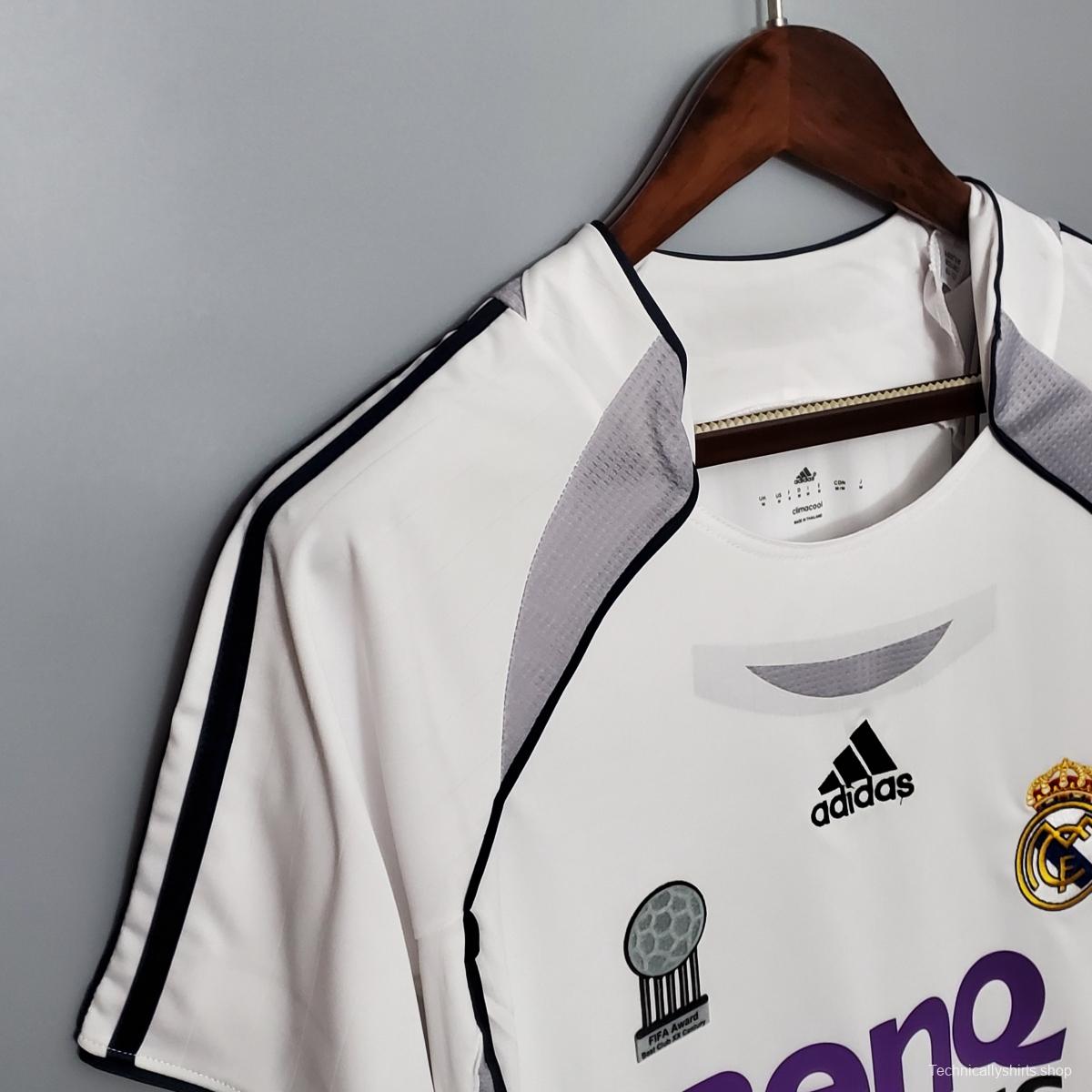 Retro Real Madrid 06/07 home Soccer Jersey