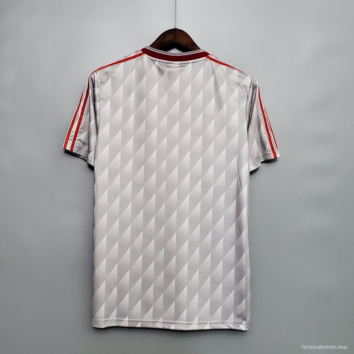 Retro 89/91 Liverpool away Soccer Jersey