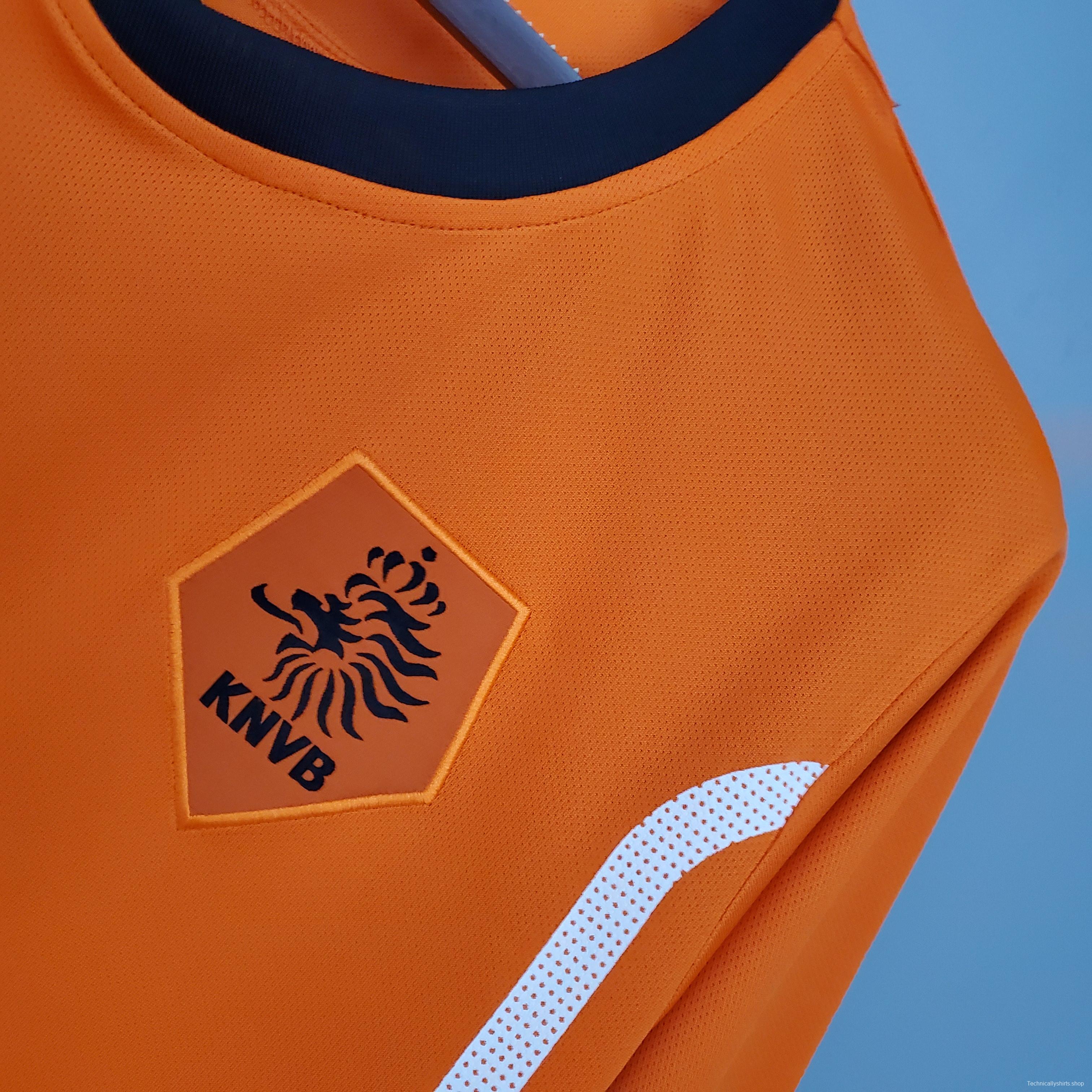 Retro Netherlands 2010 home Soccer Jersey