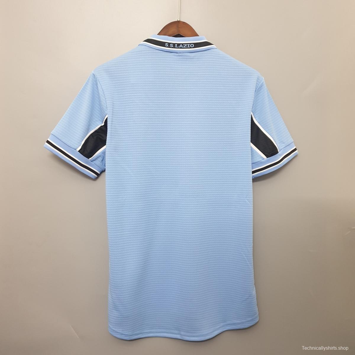 retro shirt Lazio 99/00 home Soccer Jersey