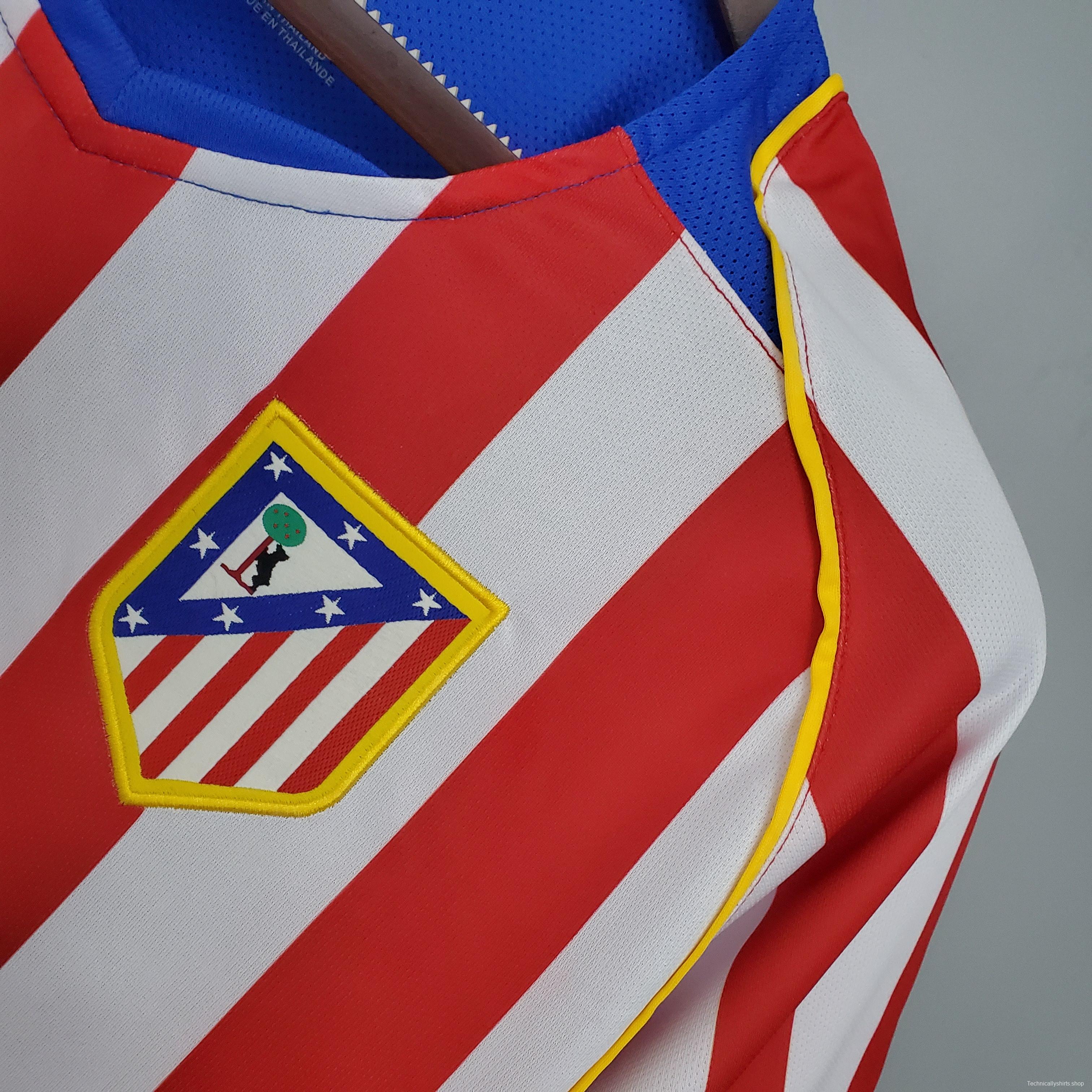 Retro Atletico Madrid 04/05 home Soccer Jersey