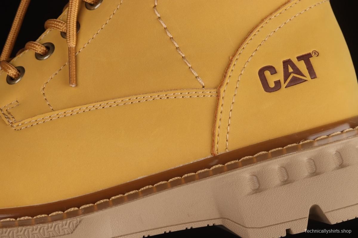 CAT FOOTWEAR/ CAT RYMAN WP 21SS autumn and winter new outdoor rhubarb boots series P717888YELLOW