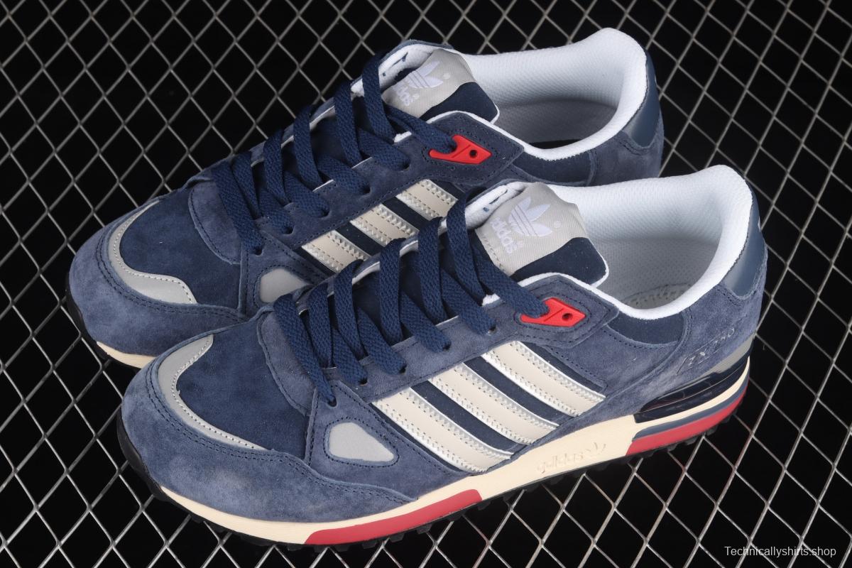 Adidas Original ZX 750Q35065 retro casual running shoes