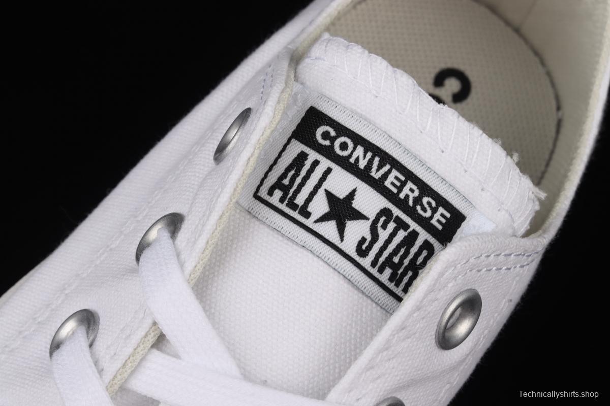 Converse Chuck Taylor All Star Lugged Move OX Converse black and white thick soled heightening shoes 567680C