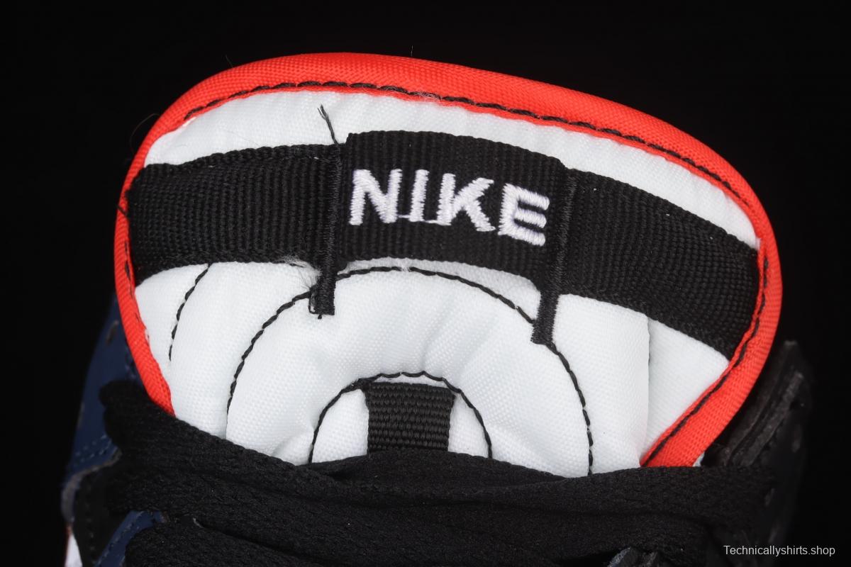 NIKE DUNK Scrap color stitching and stitching strange dazzling color low-top casual board shoes DB0500-300