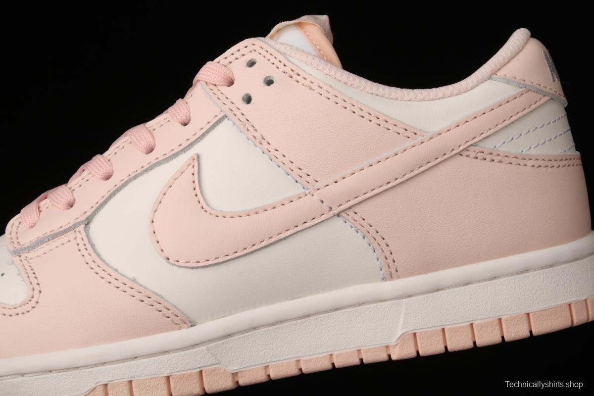 NIKE SB DUNK Low Orange Pearl Slam Dunk Series Cherry Blossom Pink Pearl low-side leisure sports skateboard shoes DD1503-102