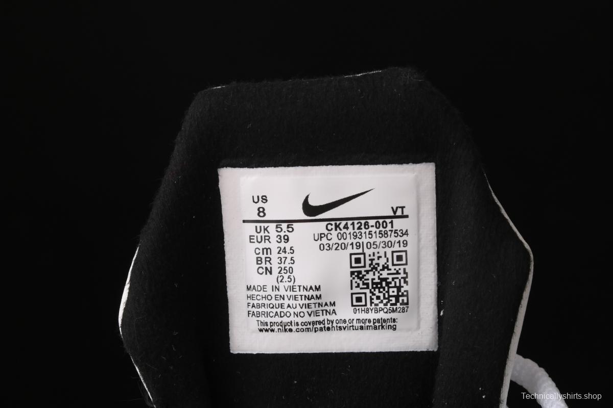 NIKE Air Max 270React new high-frequency mesh function half-palm air cushion cushioning running cloth shoes CK4126-001