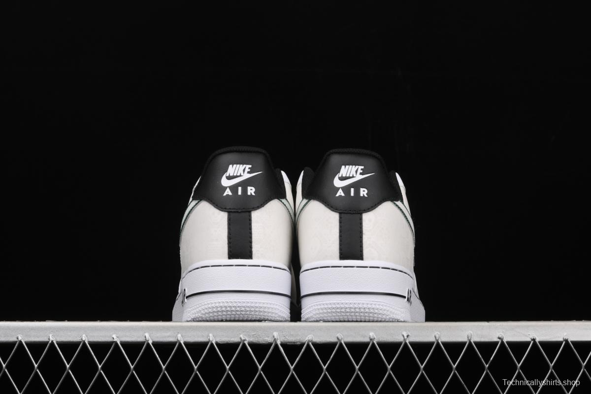 NIKE Air Force 1 Low Day of the DeAdidas Day of the Dead 3M reflective low-top casual board shoes CT1138-100