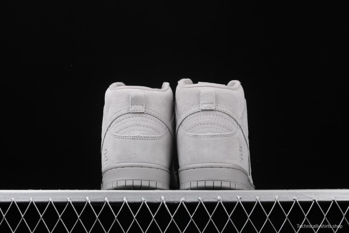 DUNK SB x Reigning Champ 2.0 defending champion second generation gray suede shoes AA2266-600