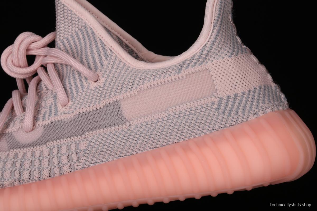 Adidas Yeezy 350 Boost V2 FQ9008 Darth Coconut 350 second generation rose gold color match