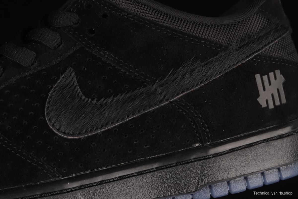 UNDFEATED x NIKE DUNK Low black soul color dunk series low-side leisure sports skateboard shoes DO9329-001