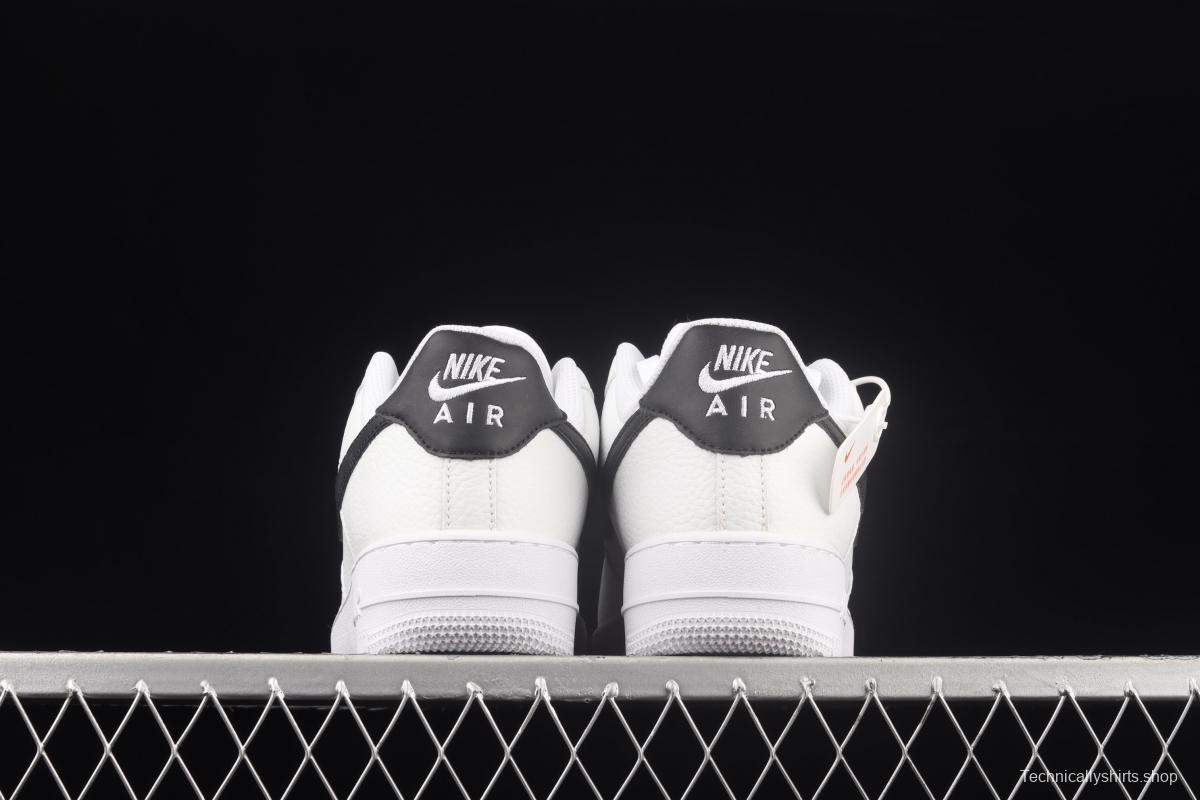 NIKE Air Force 1o07 Low AN20 classic white and black low-top casual board shoes CT2302-100