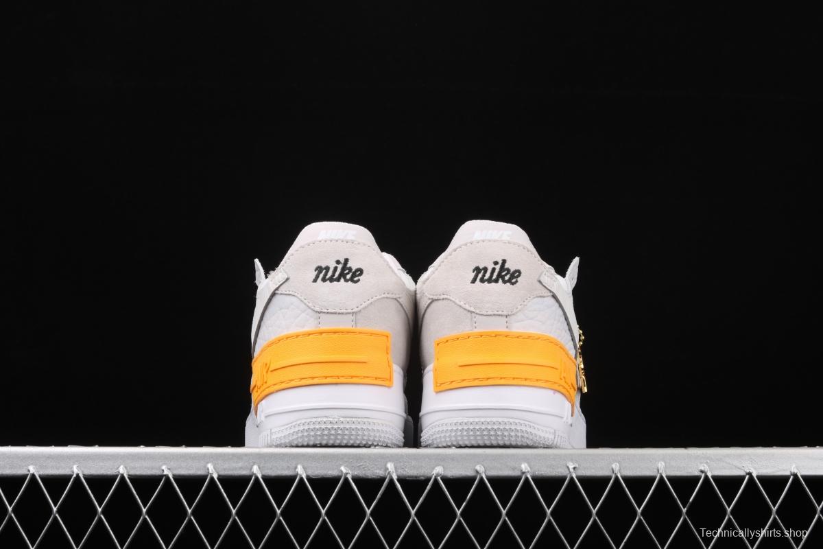 NIKE Air Force 1 ShAdidasow light weight heightened low-top 100-board shoes CU3446-001