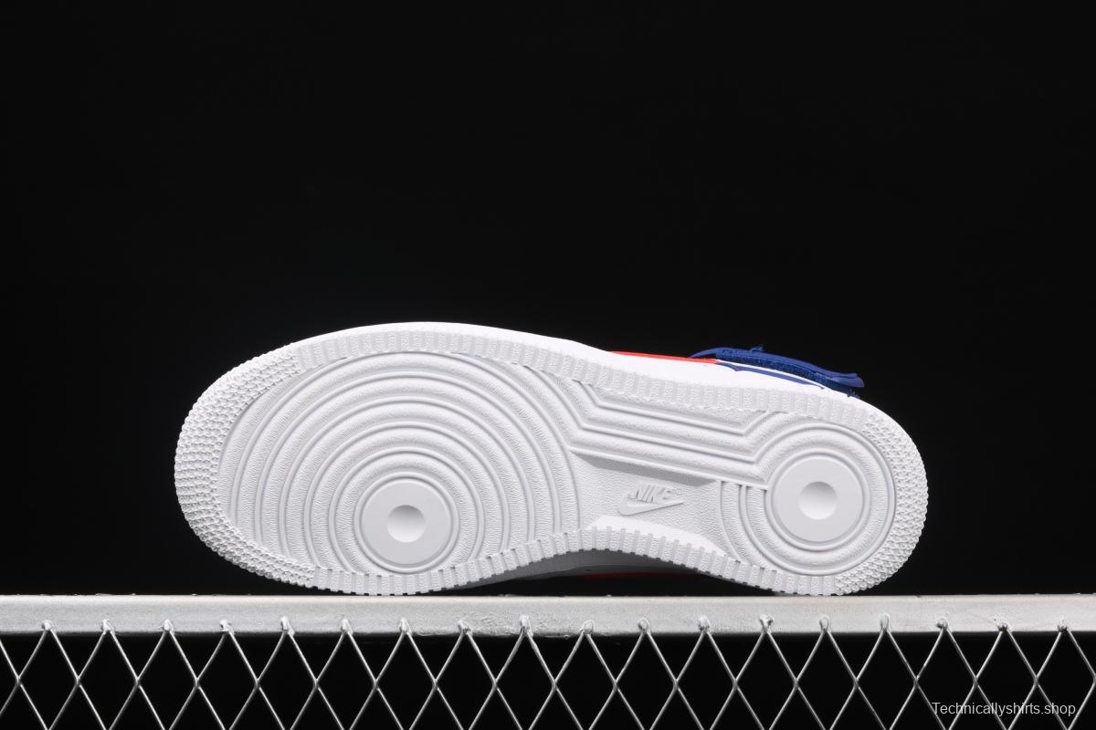 NIKE Air Force 1 High LV8 NBA joint name silk stitching high-top casual board shoes BQ4591-102