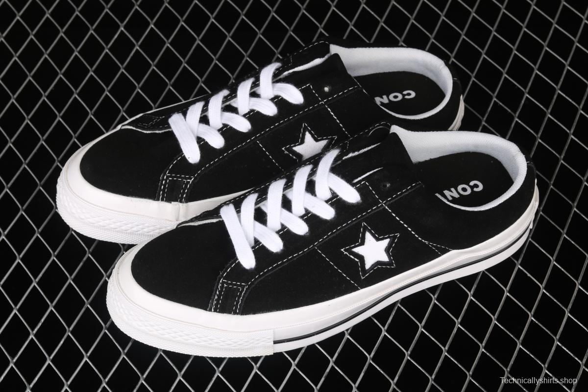 Converse One Star Suede OXGrey White one Star Series Classic low side vintage Leather Vulcanized in Summer