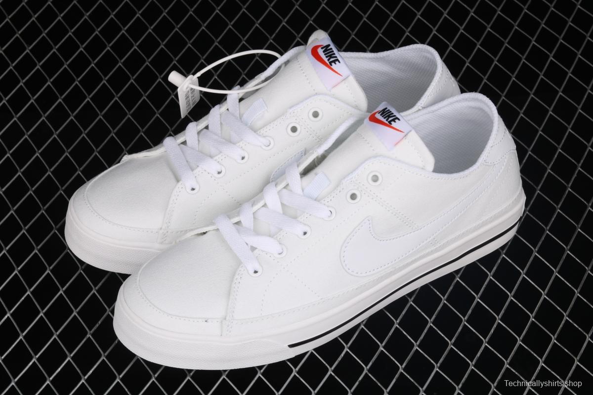 NIKE Court Legacy classic retro fashion street canvas sports board shoes CW6539-100