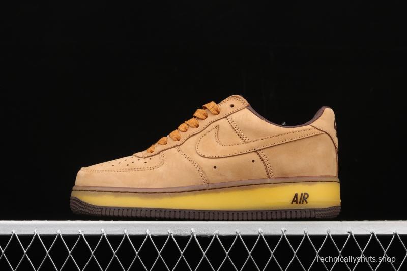 NIKE Air Force 1 Low Retro SP Wheat Mocha Mocha wheat low-top casual board shoes DC7504-700