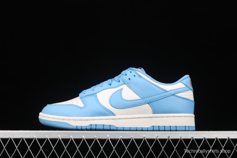 NIKE DUNK Low SB Slam Dunk Series North Carolina Blue head low-top leisure sports skateboard shoes DD1503-100