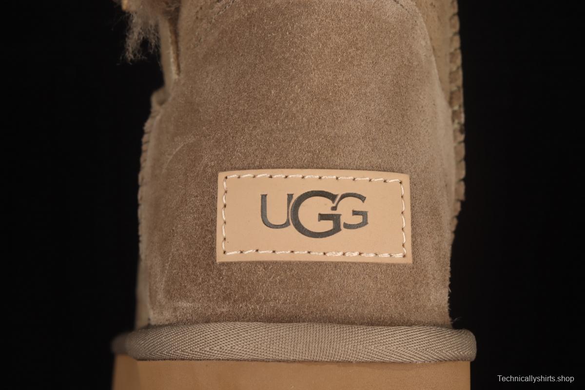 UGG Mini Bailey Button II wooden buckle help outdoor snow boots 1016422