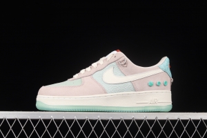 NIKE Air Force 1'07 Low Lx Shapeless Formless Limitless year of the Tiger Chinese jade powder low-top leisure sports board shoes DQ5361-011