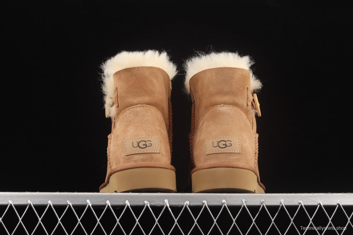 UGG Mini Bailey Button II wooden buckle help outdoor snow boots 1016422