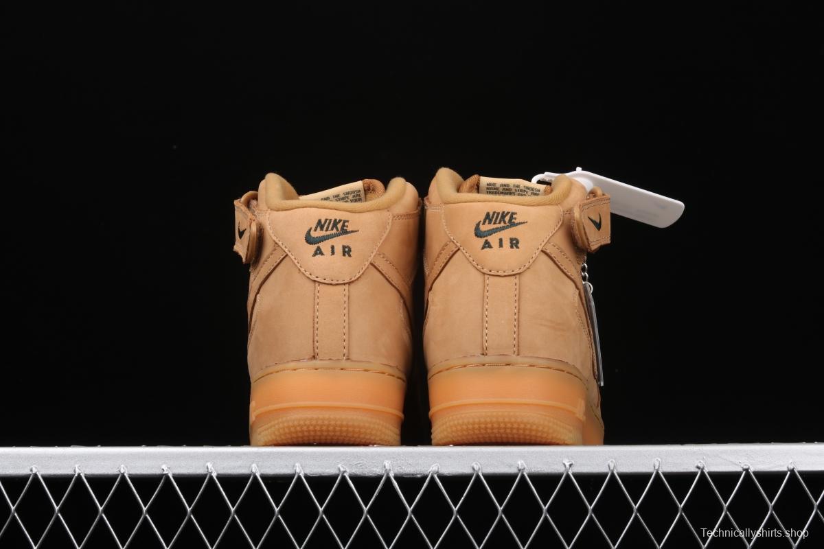 NIKE Air Force 1 Mid'07 Prm QS helps wheat color 715889-200