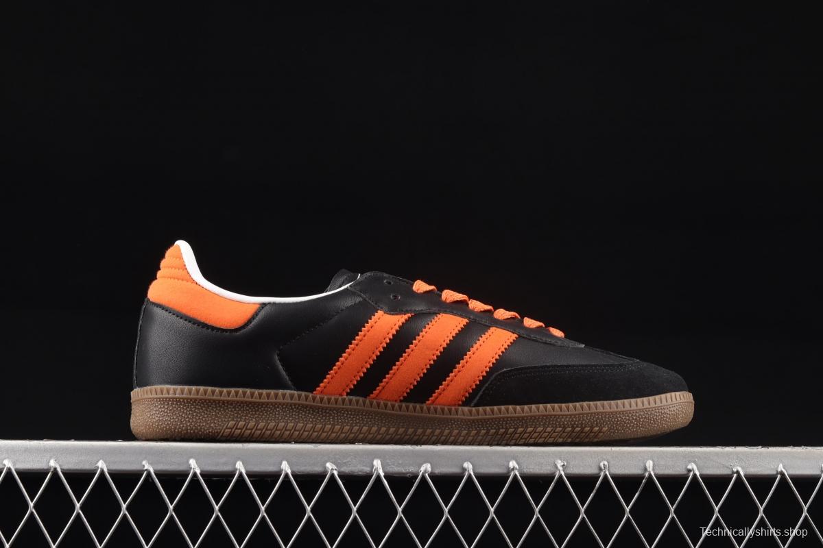 Adidas Samba Vegan FW2428 clover leisure board shoes