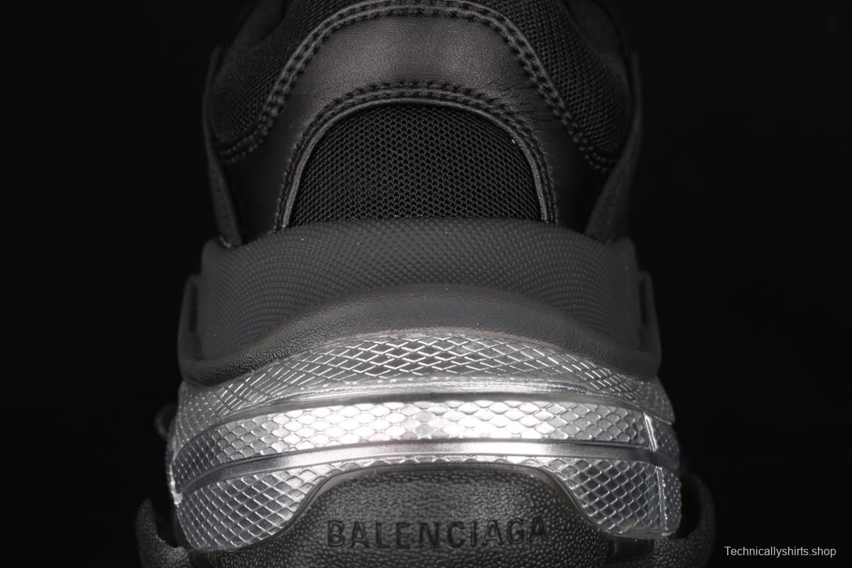 Balenciaga Triple S 3.0 full-combination nitrogen crystal outsole W2FB21001 for retro casual running shoes