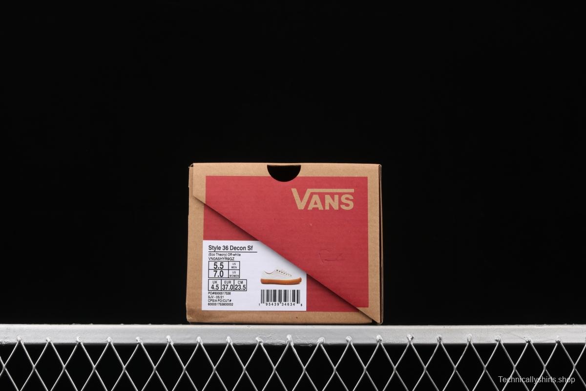 Vans Style 36 Decon SF ecological and environmental protection series low-top casual board shoes VN0A5HYR9GZ