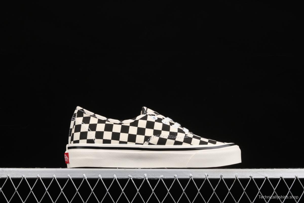 Vans Old Skool Anaheim blue standard four-hole low-side checkerboard vulcanized casual shoes VN0A38ENOAK