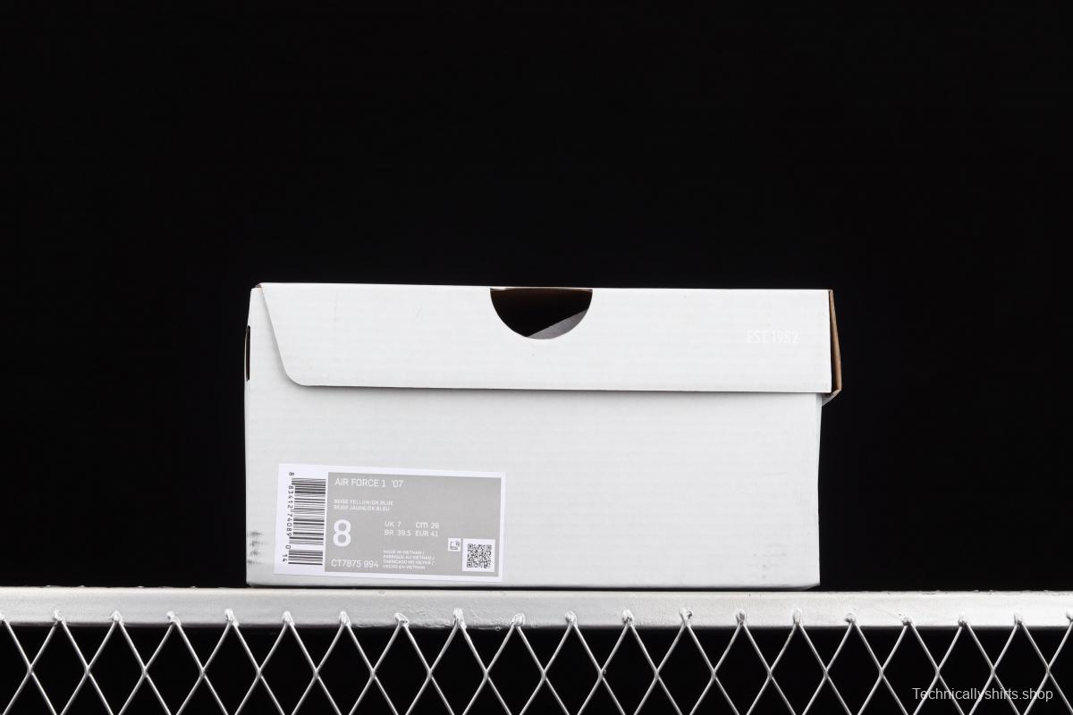 NIKE Air Force 1y07low-top sports leisure board shoes CT7875-994