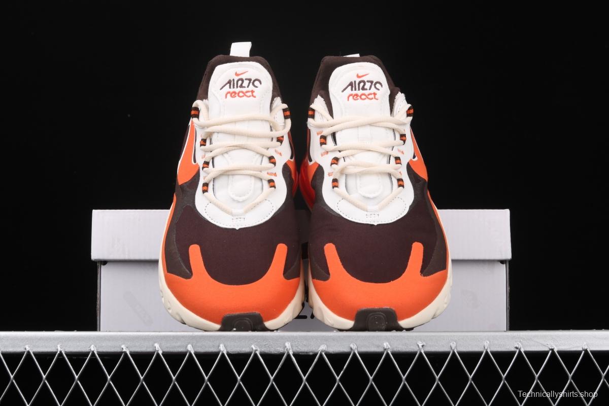 NIKE Air Max 270React new high-frequency mesh function half-palm air cushion cushioning running cloth shoes CT2864-300