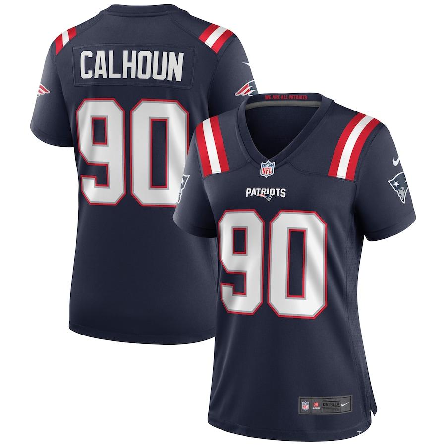 Women's Shilique Calhoun Navy Player Limited Team Jersey