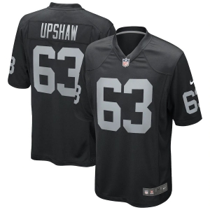 Men's Gene Upshaw Black Retired Player Limited Team Jersey