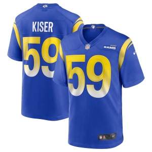 Men's Micah Kiser Royal Player Limited Team Jersey