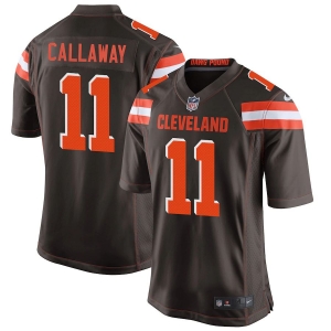 Men's Antonio Callaway Brown Player Limited Team Jersey