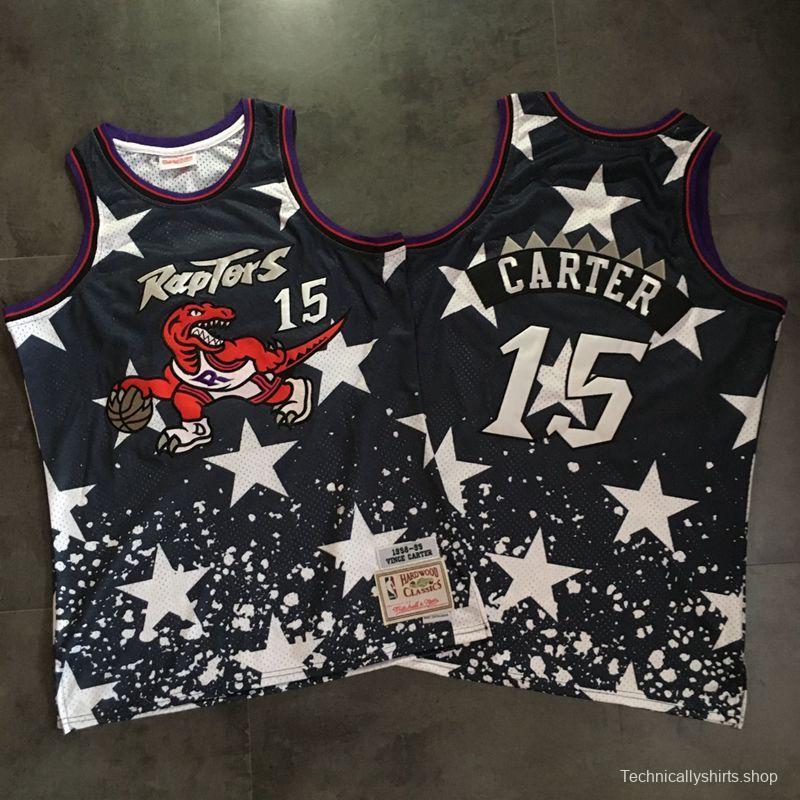 Men's Vince Carter Black Retro Classic Team Jersey