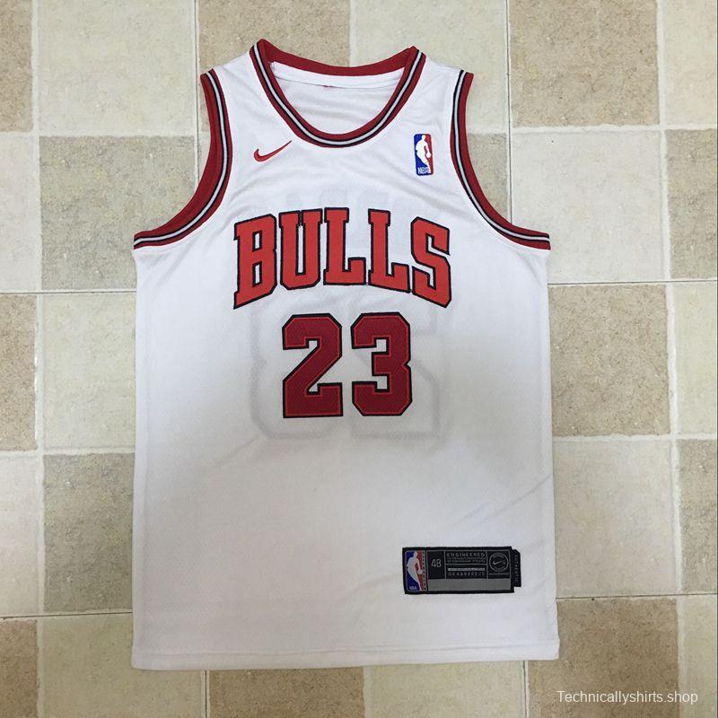 Youth Michael Jordan White Retro Classic Team Jersey