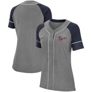 Women's Gray Classic Baseball Team Jersey