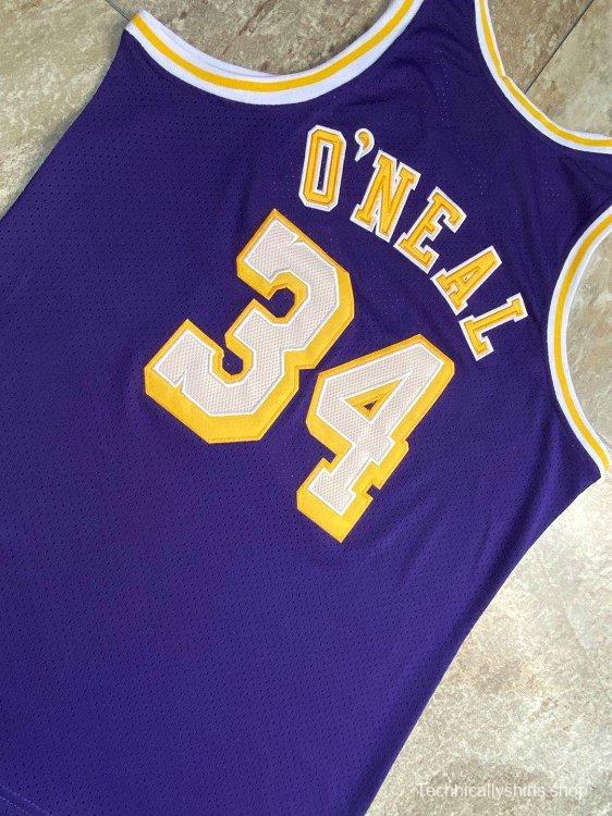 Men's Shaquille O'Neal Purple Retro Classic Team Jersey