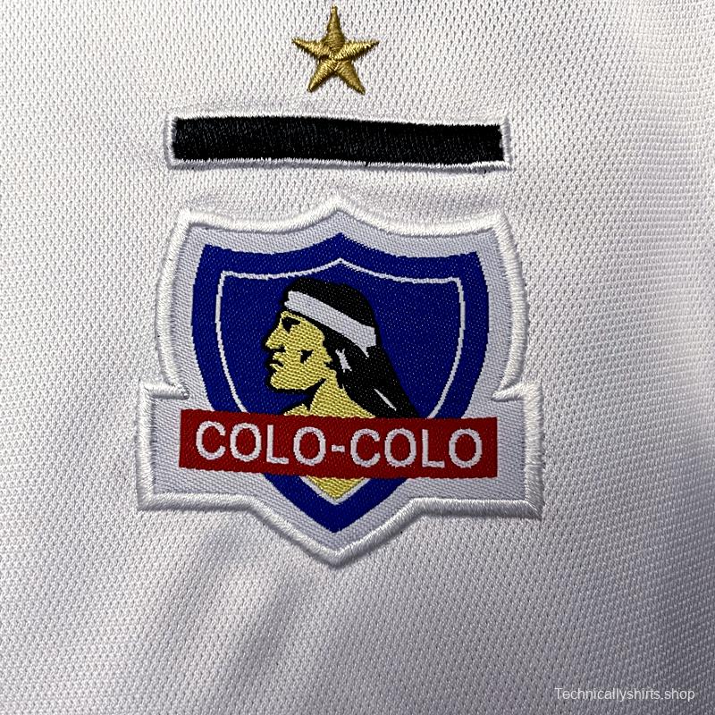 22/23 Colo Colo Home Kids 16-28 Soccer Jersey