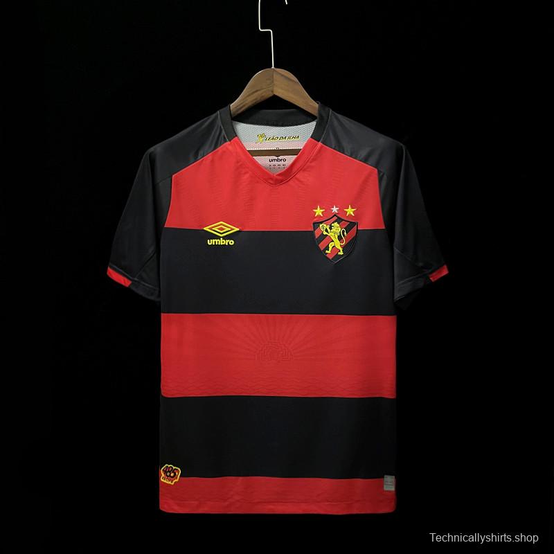 22/23 Sport Recife Home Soccer Jersey