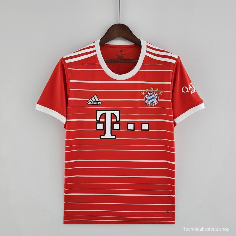 22/23 Bayern Munich Home Soccer Jersey