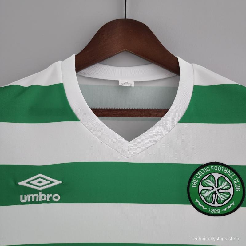 Retro 80/81 Celtic Home Soccer Jersey