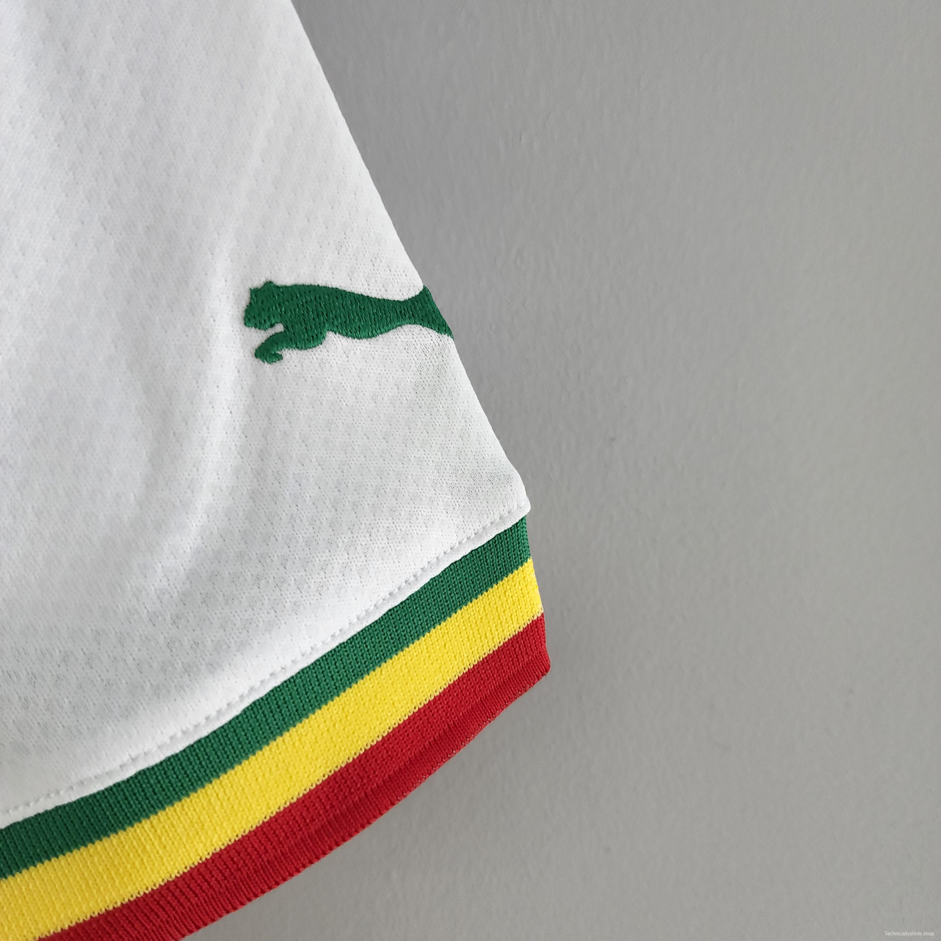 2022 Senegal Home Soccer Jersey