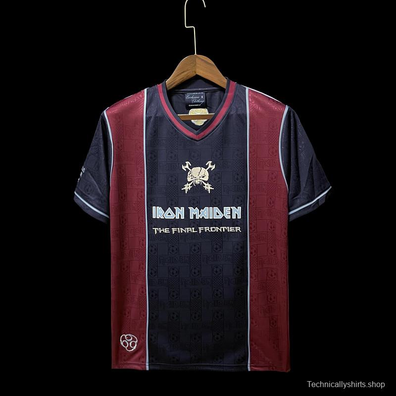 Retro 2011 West Ham Iron Maiden Home Soccer Jersey