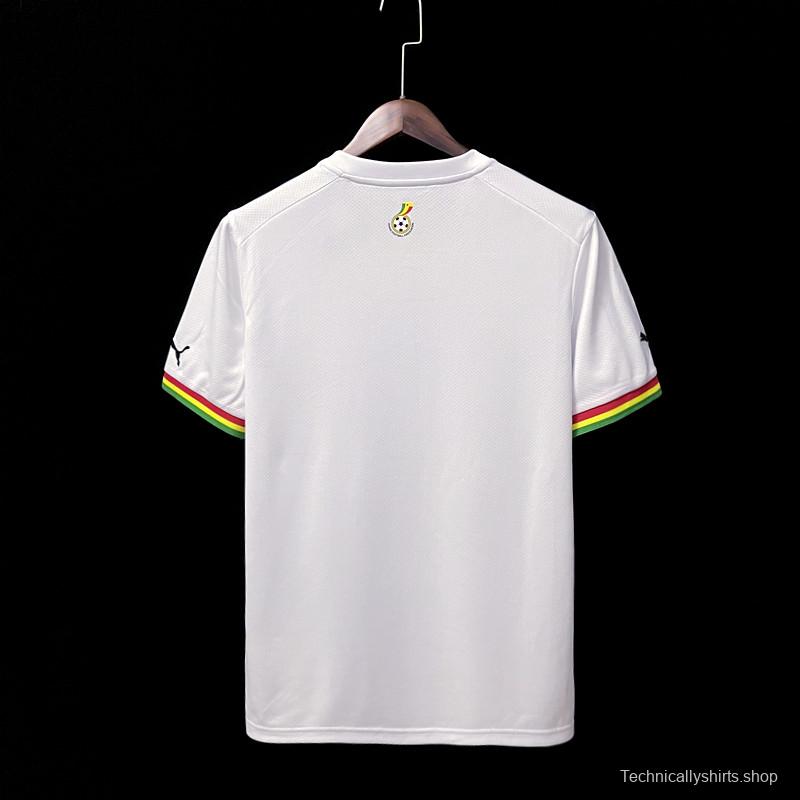 2022 Ghana Home Soccer Jersey