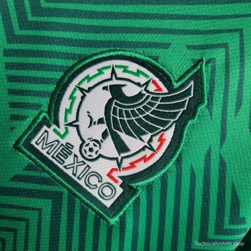 2022 Women's Mexico Home Soccer Jersey